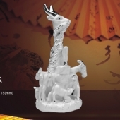 五羊雕像純銀工藝品、五羊雕塑純銀工藝品